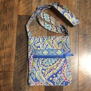 VINTAGE Vera Bradley Hipster in Capri Blue